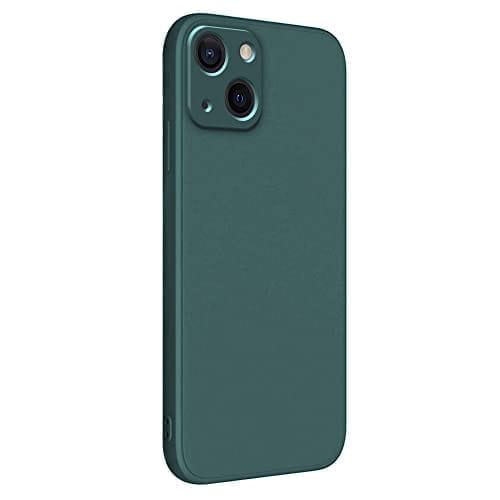 Winble iPhone 13 Mini Back Cover Case Liquid Silicone (Green)