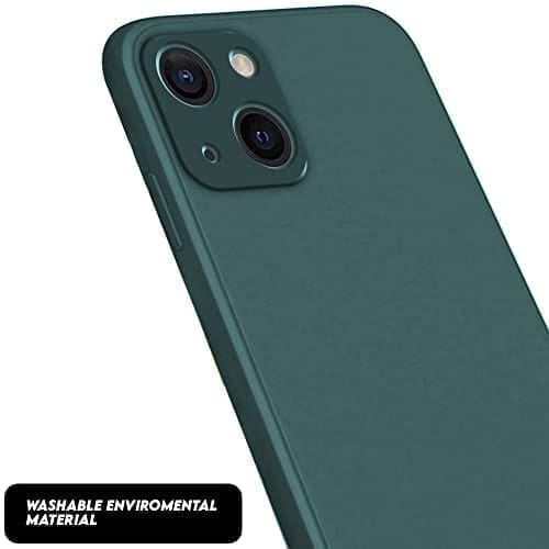 Winble iPhone 13 Mini Back Cover Case Liquid Silicone (Green)