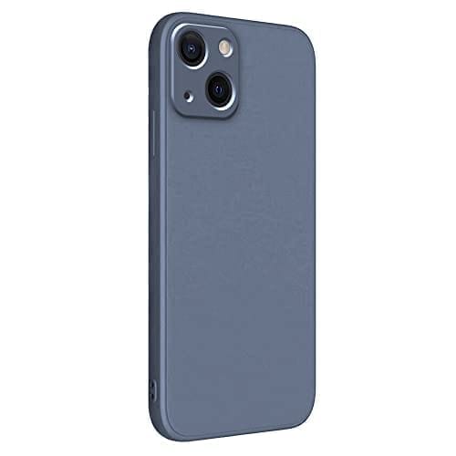 Winble iPhone 13 Back Cover Case Liquid Silicone (Gray)
