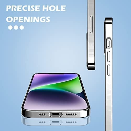 Winble iPhone 14 Back Cover Case Camera Protection Transparent