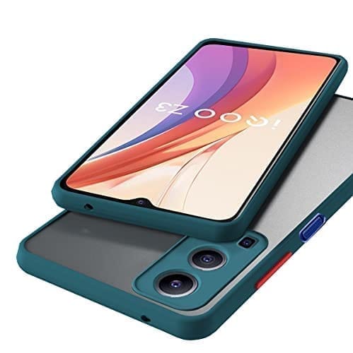 Winble iQOO Z3 5G Back Cover Case Smoke (Green)