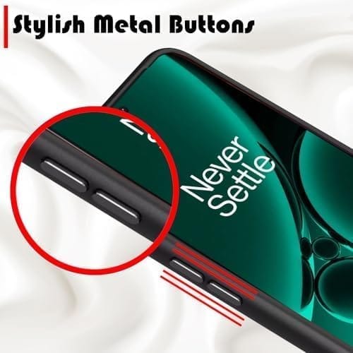 Winble OnePlus Nord CE 3 5G Back Cover Case Metal Camera Guard Hard Acrylic Clear Back