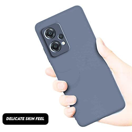 Winble OnePlus Nord CE 2 Lite 5G Back Cover Case Liquid Silicone (Gray)