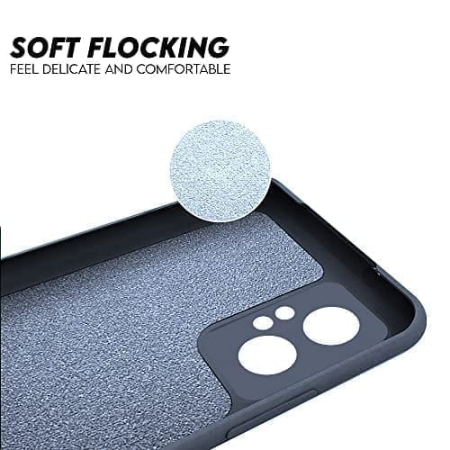 Winble OnePlus Nord CE 2 Lite 5G Back Cover Case Liquid Silicone (Gray)