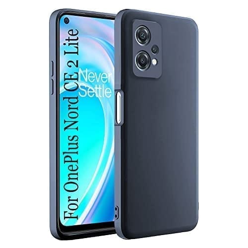 Winble OnePlus Nord CE 2 Lite 5G Back Cover Case Liquid Silicone (Gray)