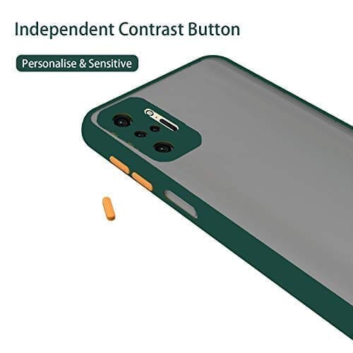 Winble Redmi Note 10 Pro / Redmi Note 10 Pro Max Back Cover Case Smoke (Green)