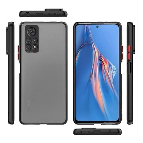 Winble Redmi Note 11 Pro / Redmi Note 11 Pro Plus 5G Back Cover Case Smoke (Black)