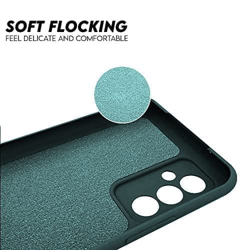 Winble Redmi Note 11T 5G / Poco M4 Pro 5G Back Cover Case Liquid Silicone (Green)