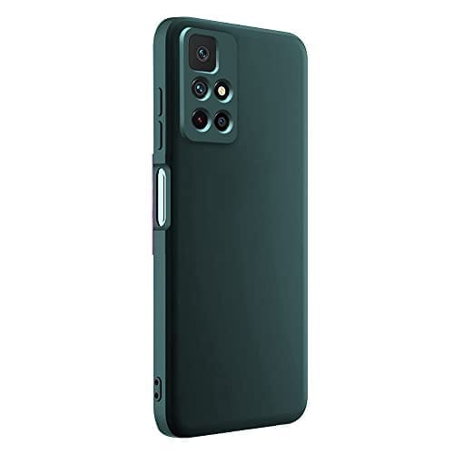 Winble Redmi Note 11T 5G / Poco M4 Pro 5G Back Cover Case Liquid Silicone (Green)