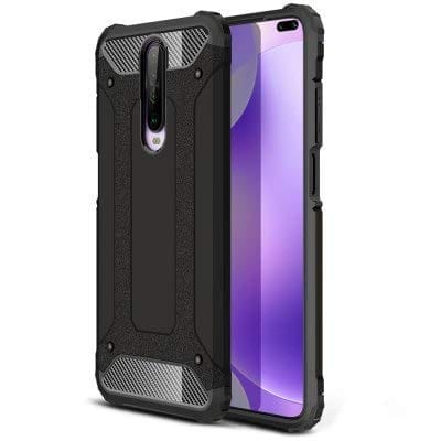 Winble Redmi K30 / Poco X2 Back Cover Case Elegant Armor (Black)