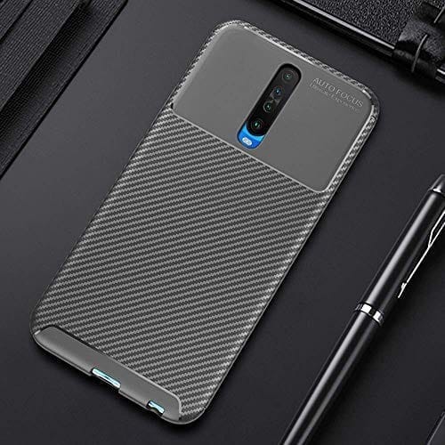Winble Redmi K30 / Poco X2  Back Cover Case Carbon Fiber (Black)