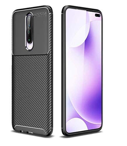 Winble Redmi K30 / Poco X2  Back Cover Case Carbon Fiber (Black)