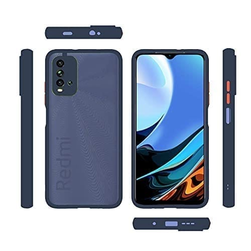 Winble Redmi 9 Power Back Cover Case Smoke (Blue)