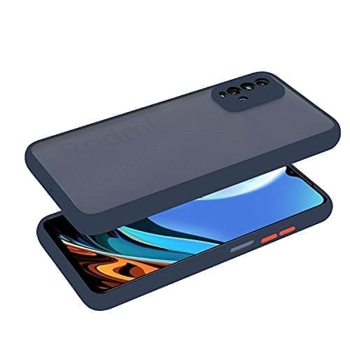 Winble Redmi 9 Power Back Cover Case Smoke (Blue)