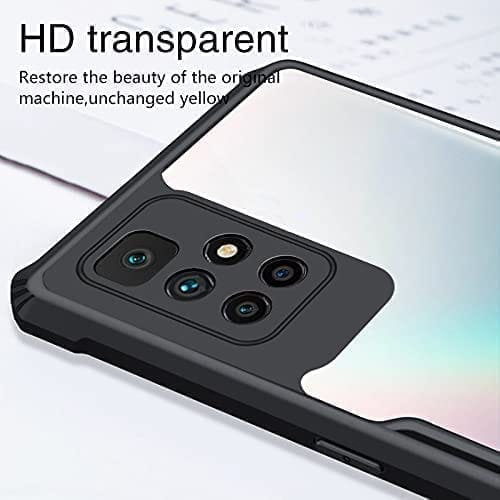 Winble Redmi 10 Prime Back Cover Case Crystal Clear