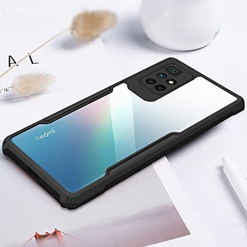 Winble Redmi 10 Prime Back Cover Case Crystal Clear