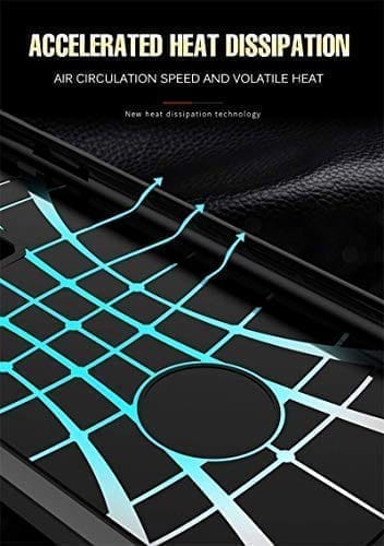 Winble Samsung Galaxy M31 / F41 / M31 Prime Back Cover Case Elegant Armor (Black)