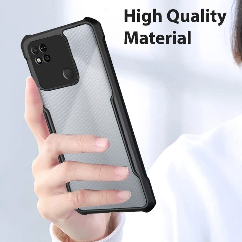 Winble Redmi 10 Back Cover Case Crystal Clear