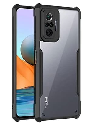 Winble Redmi Note 10 Pro / Redmi Note 10 Pro Max Back Cover Case Crystal Clear