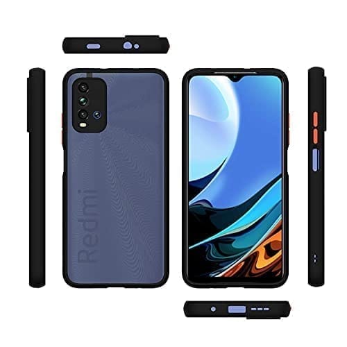 Winble Redmi 9 Power Back Cover Case Smoke (Black)
