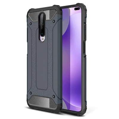Winble Redmi K30 / Poco X2  Back Cover Case Elegant Armor (Blue)