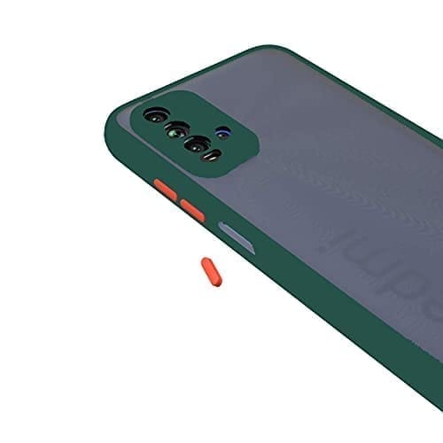 Winble Redmi 9 Power Back Cover Case Smoke (Green)