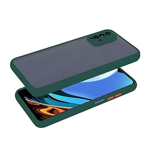 Winble Redmi 9 Power Back Cover Case Smoke (Green)