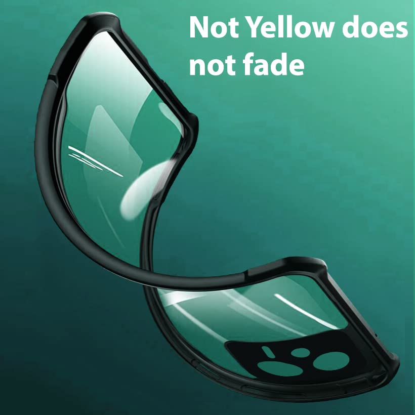 Winble Redmi Note 12 Pro Plus 5G Back Cover Case Crystal Clear