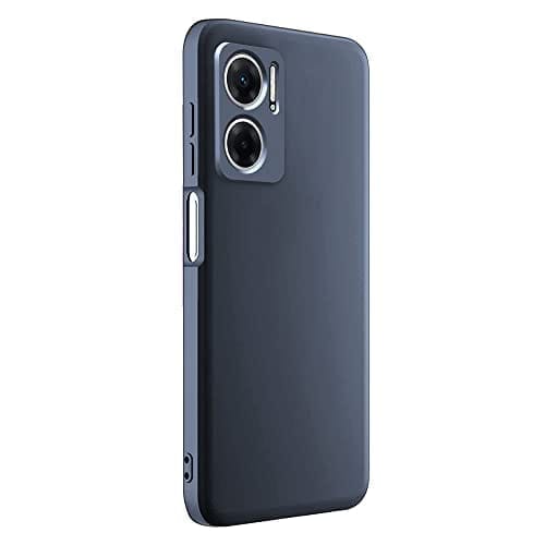 Winble Redmi 11 Prime 5G Back Cover Case Liquid Silicone (Gray)