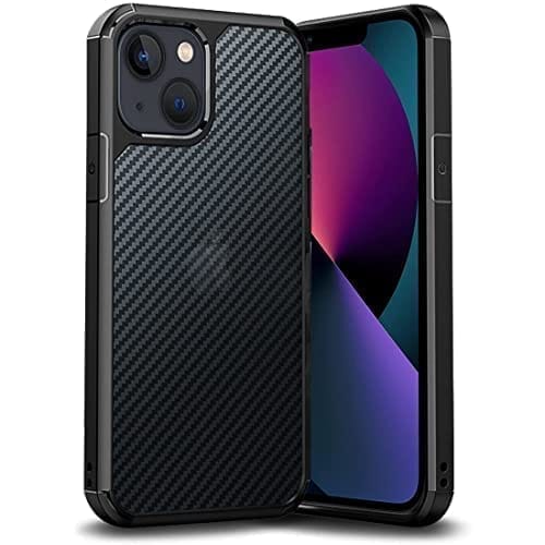 Winble iPhone 13 Mini Back Cover TPU Poly Carbonate Airbag Shockproof Anti-Slip Grip PC Bumper