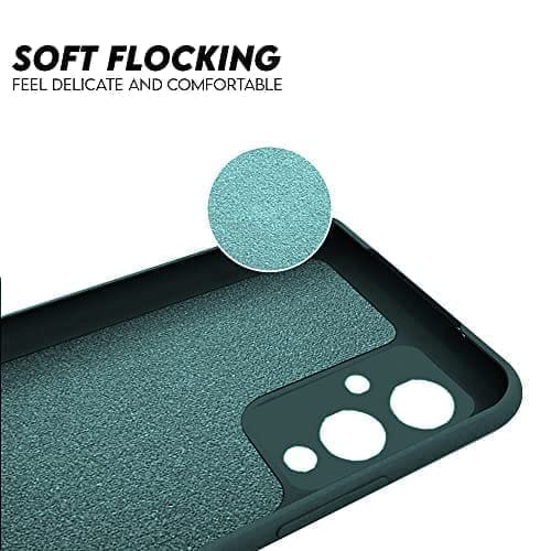 Winble OnePlus 9 Back Cover Case Liquid Silicone ( Green )