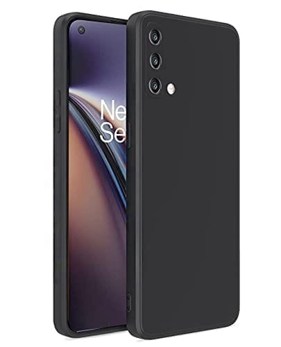 Winble OnePlus Nord CE 5G Back Cover Case Liquid Silicone ( Black)