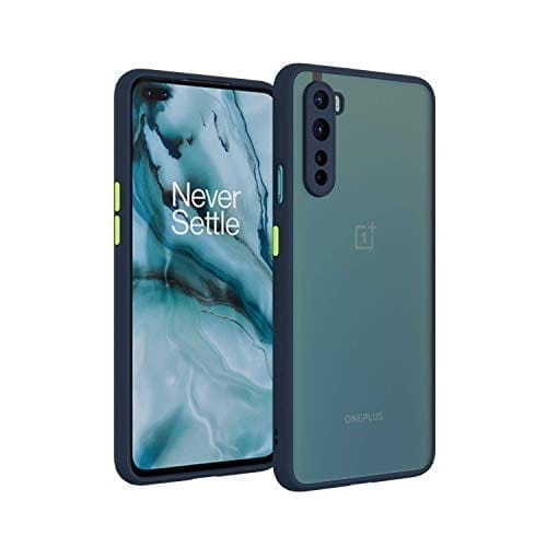 Winble OnePlus Nord Back Cover Case Smoke (Blue)