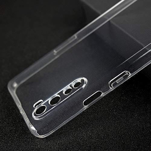 Winble OnePlus Nord Back Cover Case Camera Protection Transparent