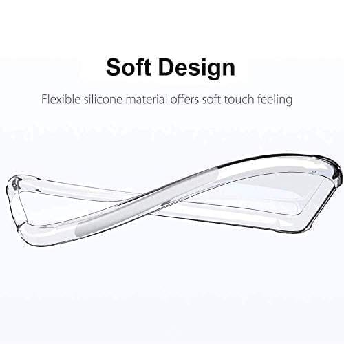 Winble OnePlus Nord Back Cover Case Camera Protection Transparent