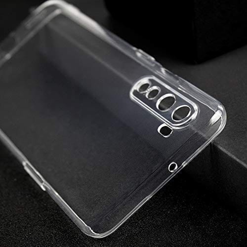 Winble OnePlus Nord Back Cover Case Camera Protection Transparent