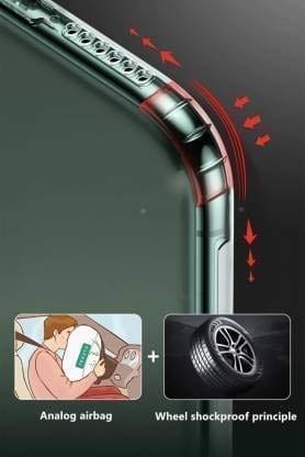 Winble OnePlus Nord Back Cover Case Camera Protection Transparent