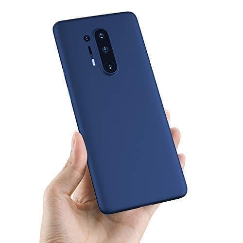 Winble OnePlus 8 Pro Back Cover Case Soft Flexible (Blue)