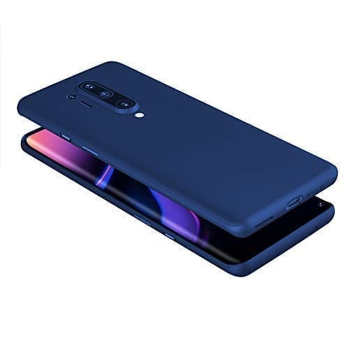 Winble OnePlus 8 Pro Back Cover Case Soft Flexible (Blue)