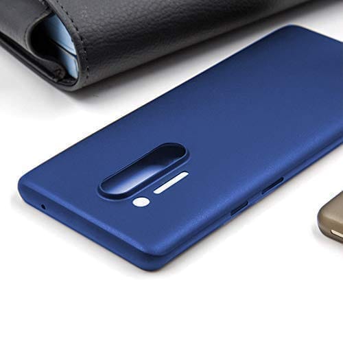 Winble OnePlus 8 Pro Back Cover Case Soft Flexible (Blue)