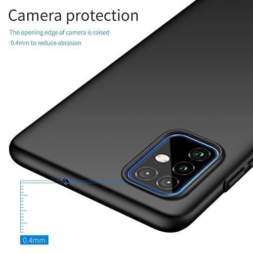 Winble Samsung Galaxy A71 Back Cover Case Soft Flexible