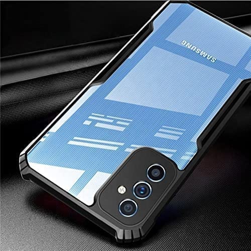 Winble Samsung Galaxy M52 5G Back Cover Case Crystal Clear
