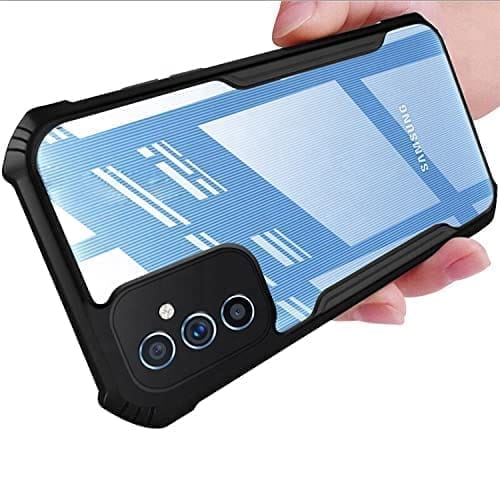 Winble Samsung Galaxy M52 5G Back Cover Case Crystal Clear