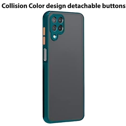 Winble Samsung Galaxy M53 5G Back Cover Case Smoke (Green)