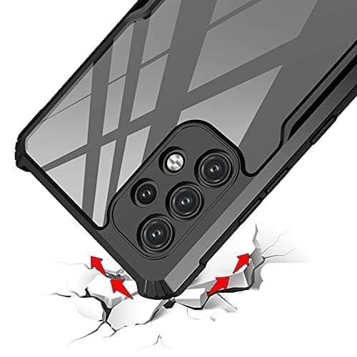 Winble Samsung Galaxy M32 5G Back Cover Case Crystal Clear