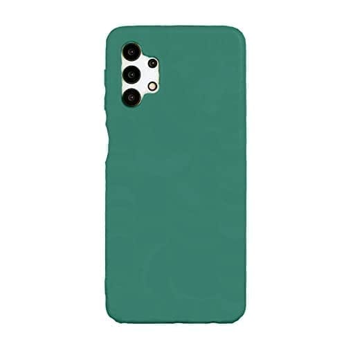 Winble Samsung Galaxy M32 5G Back Cover Case Liquid Silicone (Green)