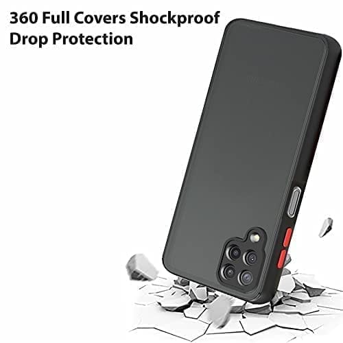 Winble Samsung Galaxy M33 5G Back Cover Case Smoke (Black)