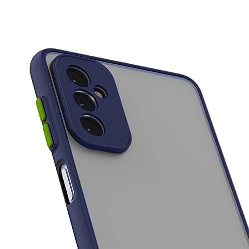 Winble Samsung Galaxy M52 5G Back Cover Case Smoke (Blue)