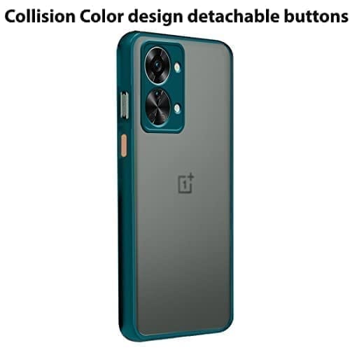 Winble OnePlus Nord 2T 5G Back Cover Case Smoke (Green)