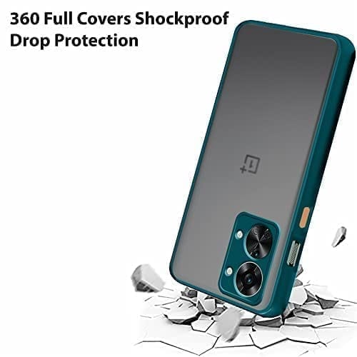 Winble OnePlus Nord 2T 5G Back Cover Case Smoke (Green)